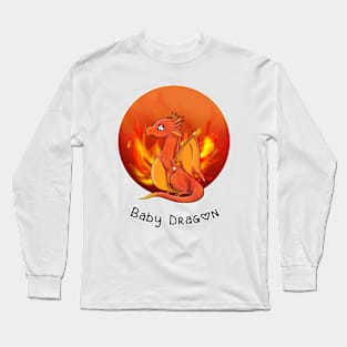 Baby Dragon Fire 2 Long Sleeve T-Shirt